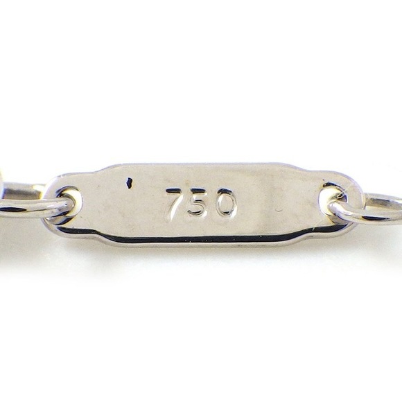 Tiffany Cross Diamond Necklace White Gold - Picture 6 of 7